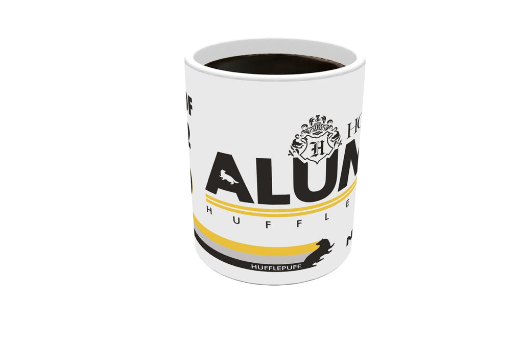 Harry Potter (Hufflepuff Alumni - Personalized) 11 oz White Ceramic Mug WMUG1650