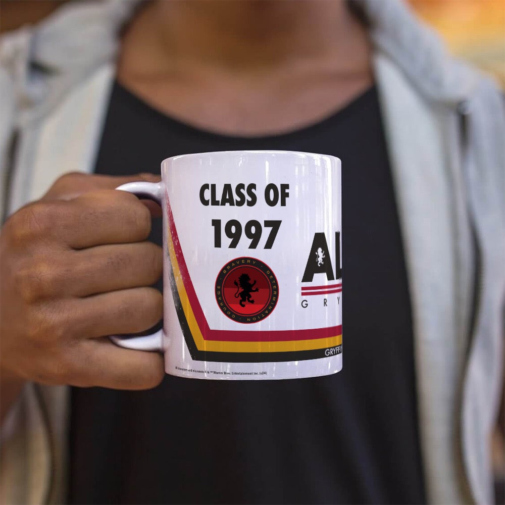 Harry Potter (Gryffindor Alumni - Personalized) 11 oz White Ceramic Mug WMUG1651