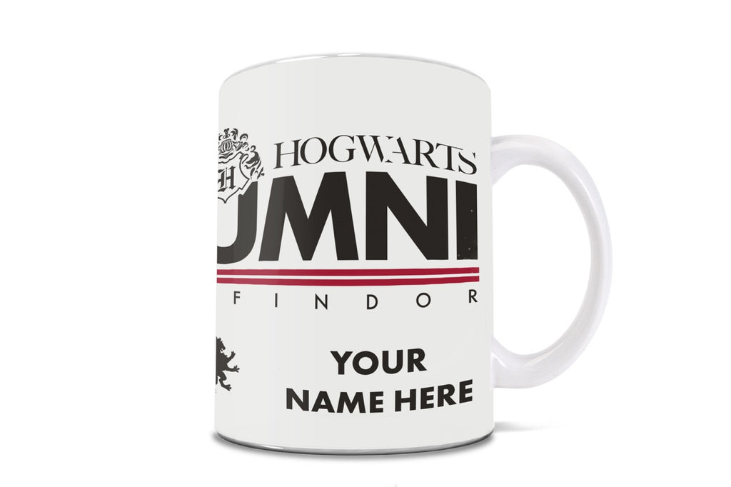 Harry Potter (Gryffindor Alumni - Personalized) 11 oz White Ceramic Mug WMUG1651