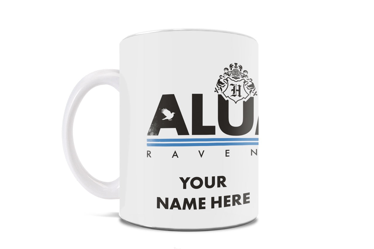 Harry Potter (Ravenclaw Alumni - Personalized) 11 oz White Ceramic Mug WMUG1652