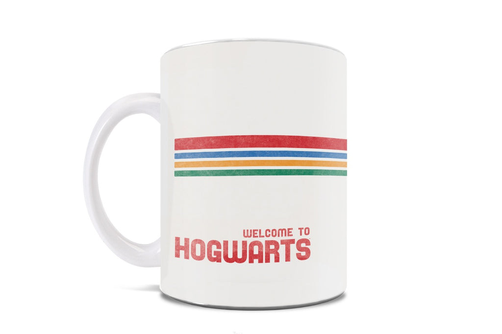 Harry Potter (Hogwarts Retro) White Ceramic Mug WMUG1654