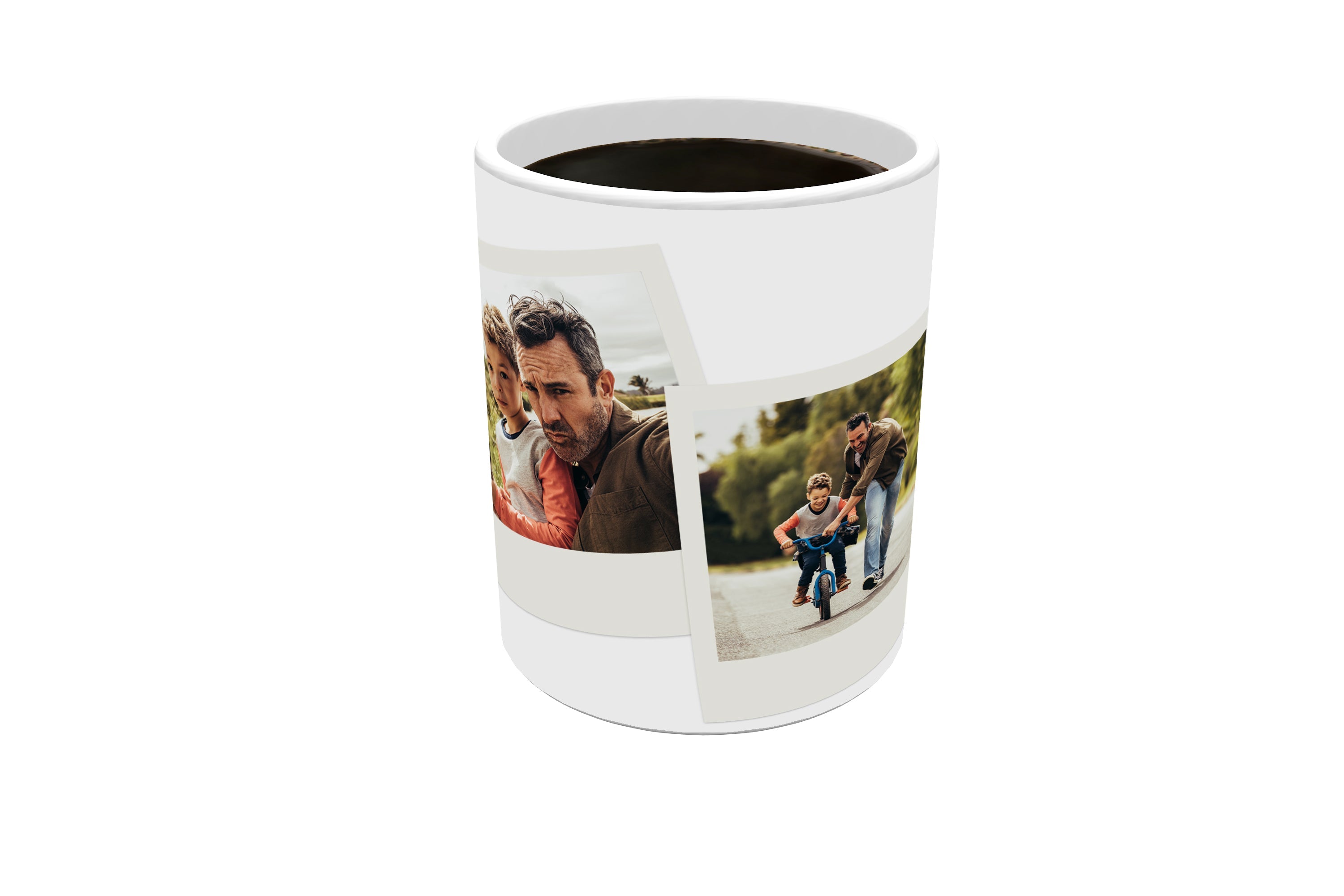 Parent Collection (Best Dad Ever - Personalized) White Ceramic Mug