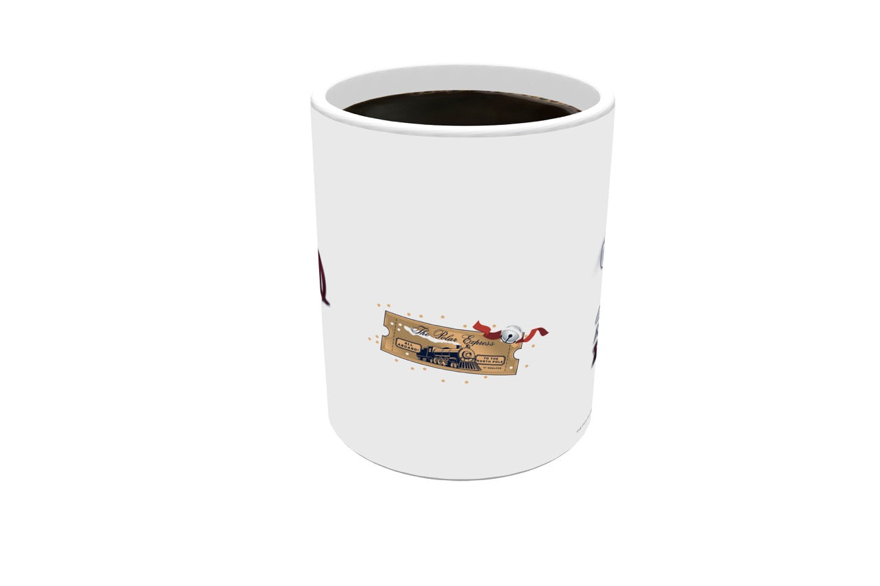 Polar Express (20th Anniversary - Ticket) 11 oz White Ceramic Mug WMUG1680