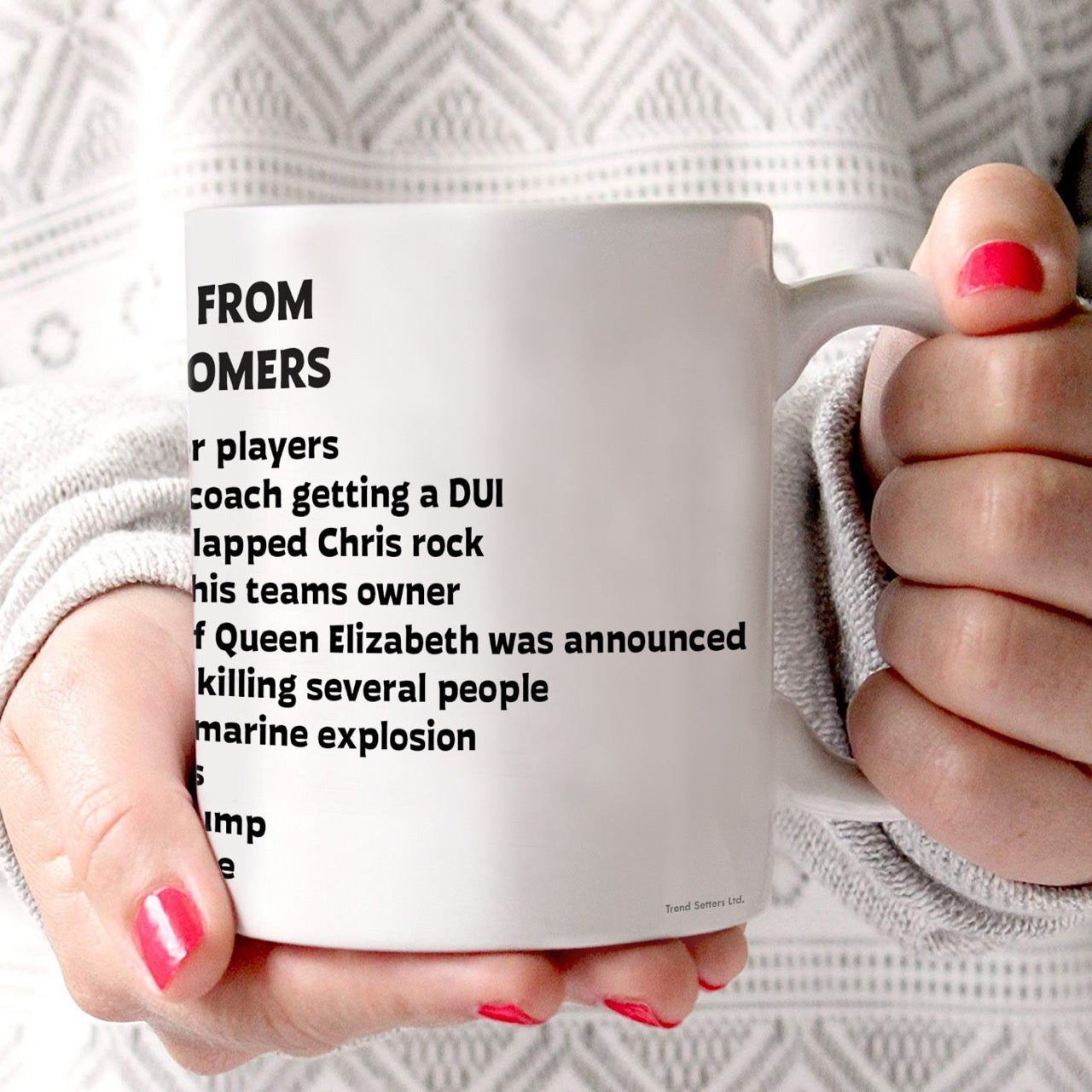 Trend Setters Original (Castellanos News) 11 oz Ceramic Mug WMUG1695