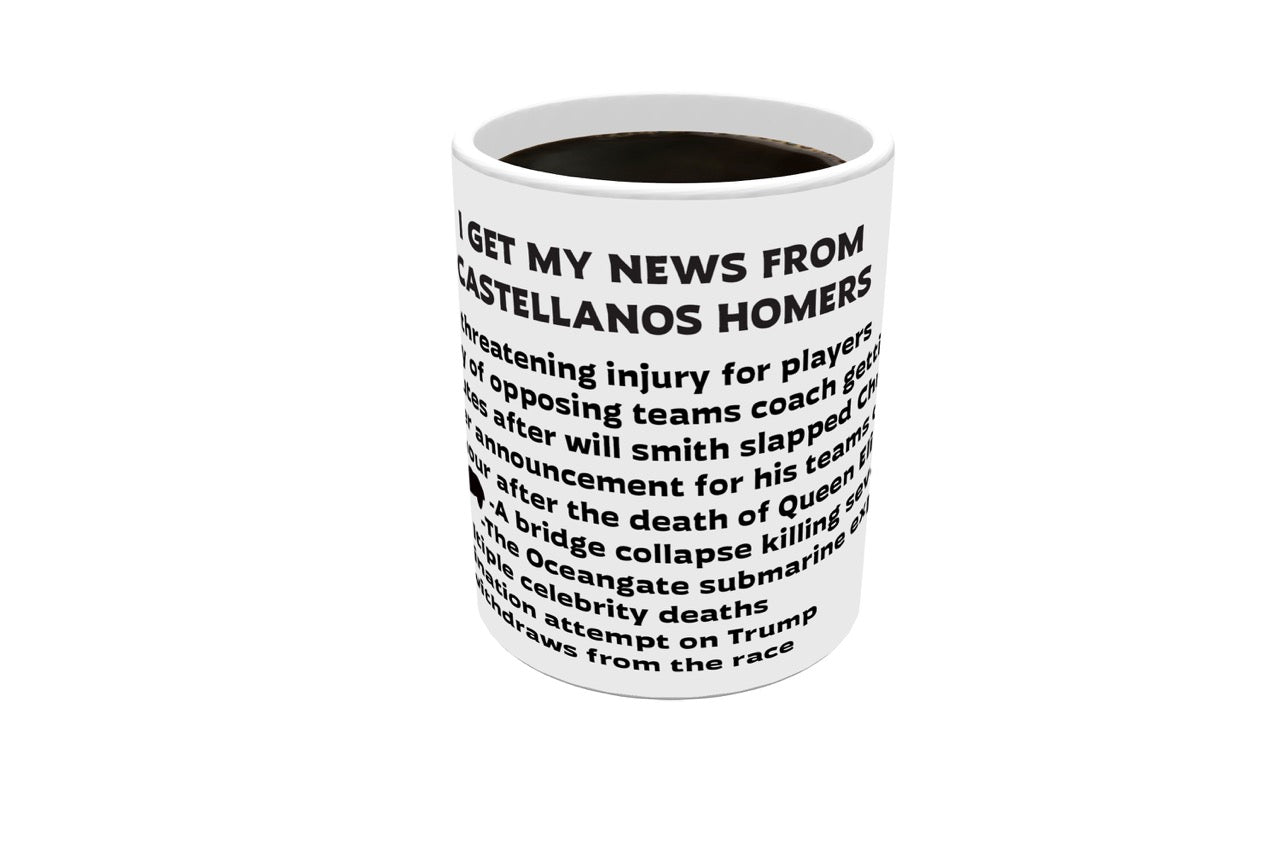Trend Setters Original (Castellanos News) 11 oz Ceramic Mug WMUG1695