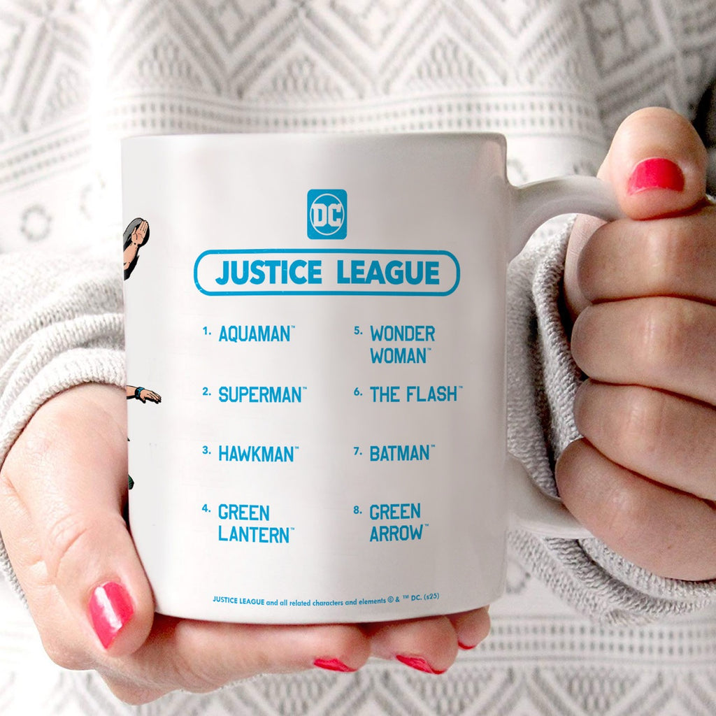 Justice League (DC Through the Ages) 11 oz Ceramic Mug WMUG1708