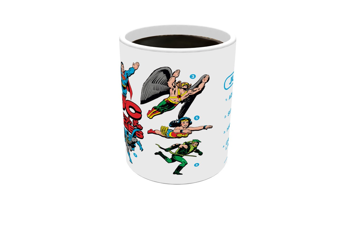 Justice League (DC Through the Ages) 11 oz Ceramic Mug WMUG1708