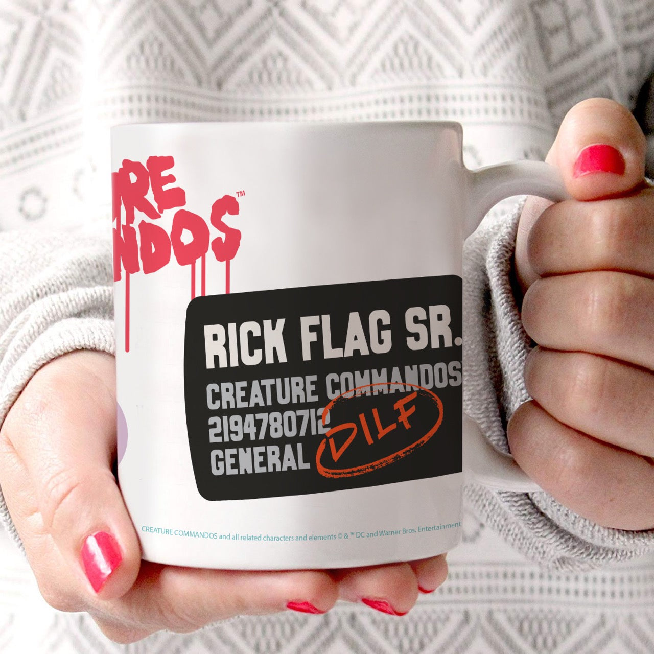 Creature Commandos (Flag SR) 11 Oz Ceramic Mug WMUG1724