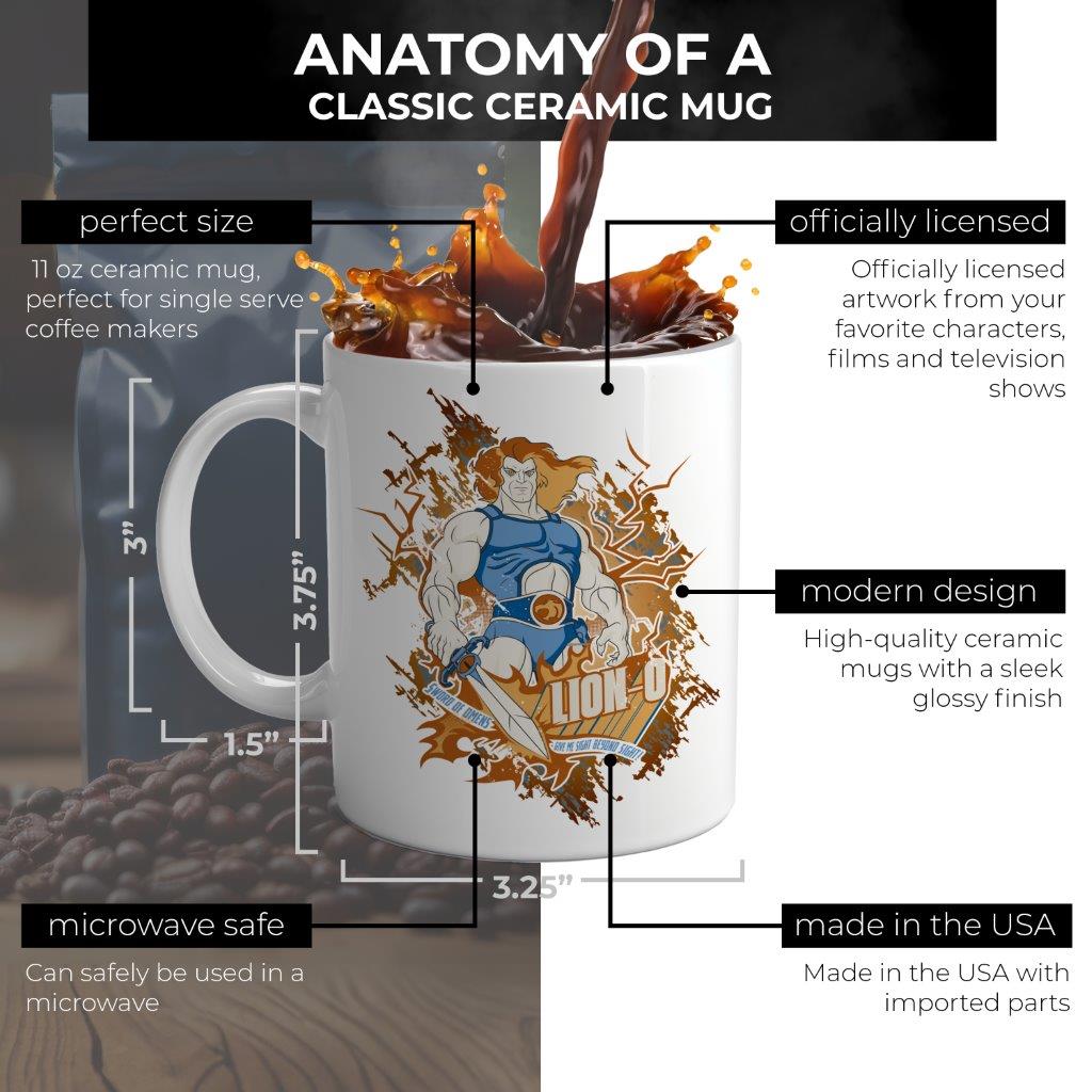 ThunderCats (Lion-O Classic) 11 oz Ceramic Mug WMUG1728