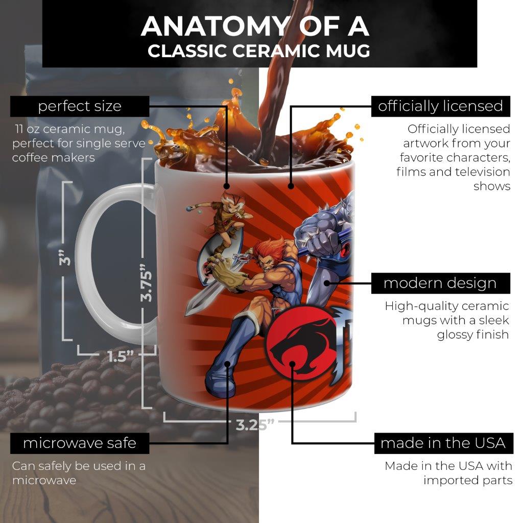 ThunderCats (ThunderCats) 11 oz Ceramic Mug WMUG1729