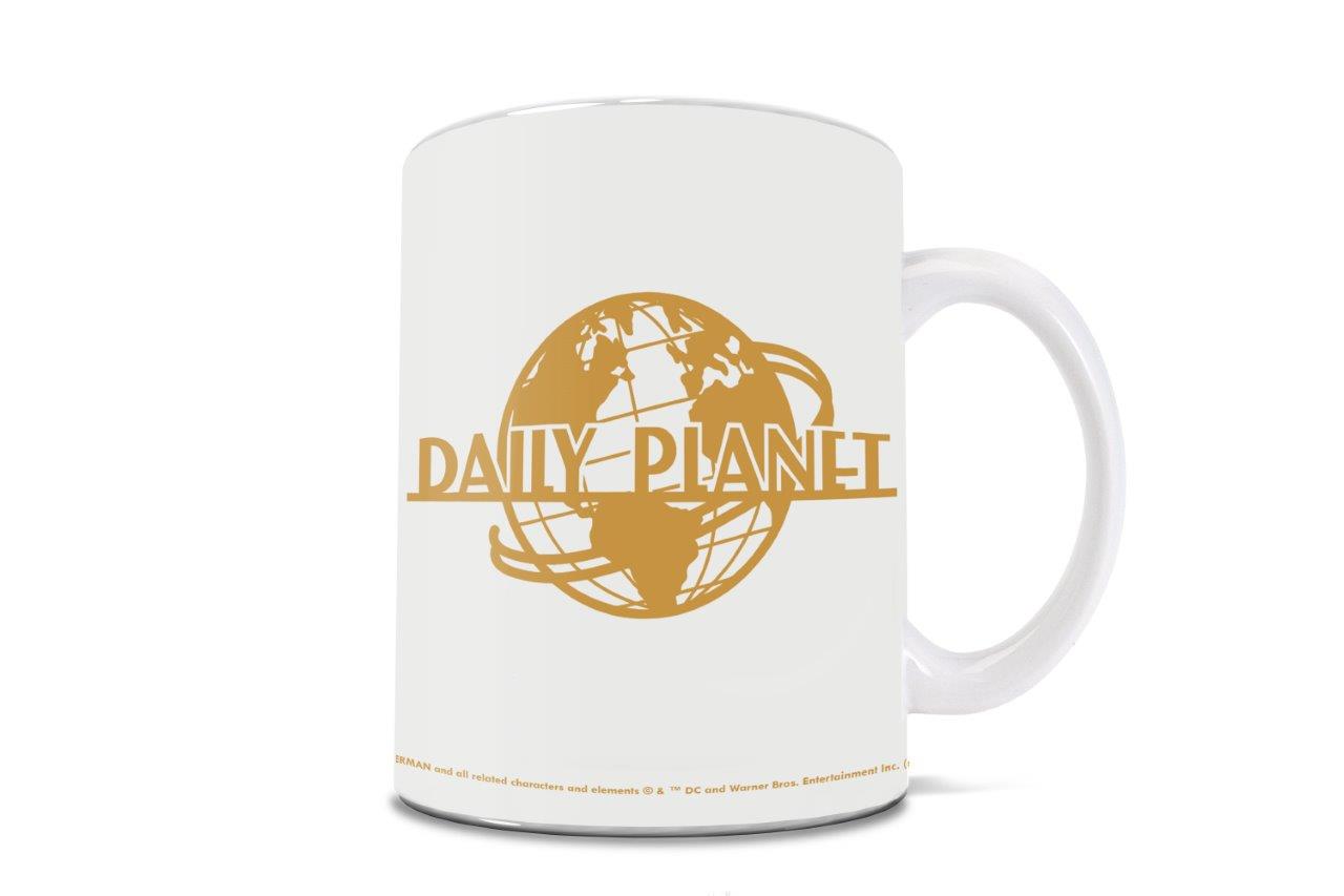 Superman (2025) (Daily Planet) 11 oz White Ceramic Mug WMUG1736