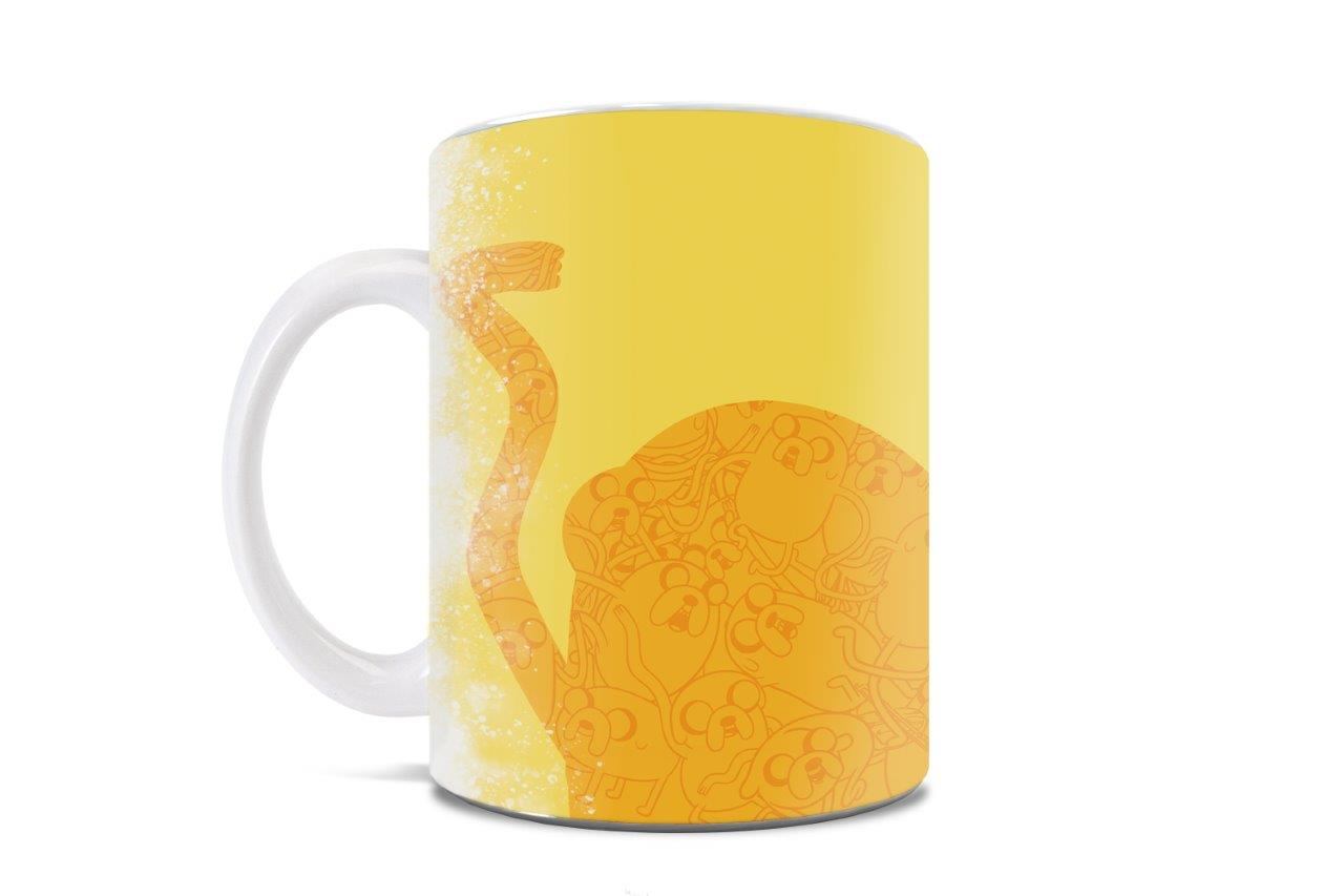 Adventure Time (Jake World's Greatest Father) 11 oz White Ceramic Mug WMUG1759