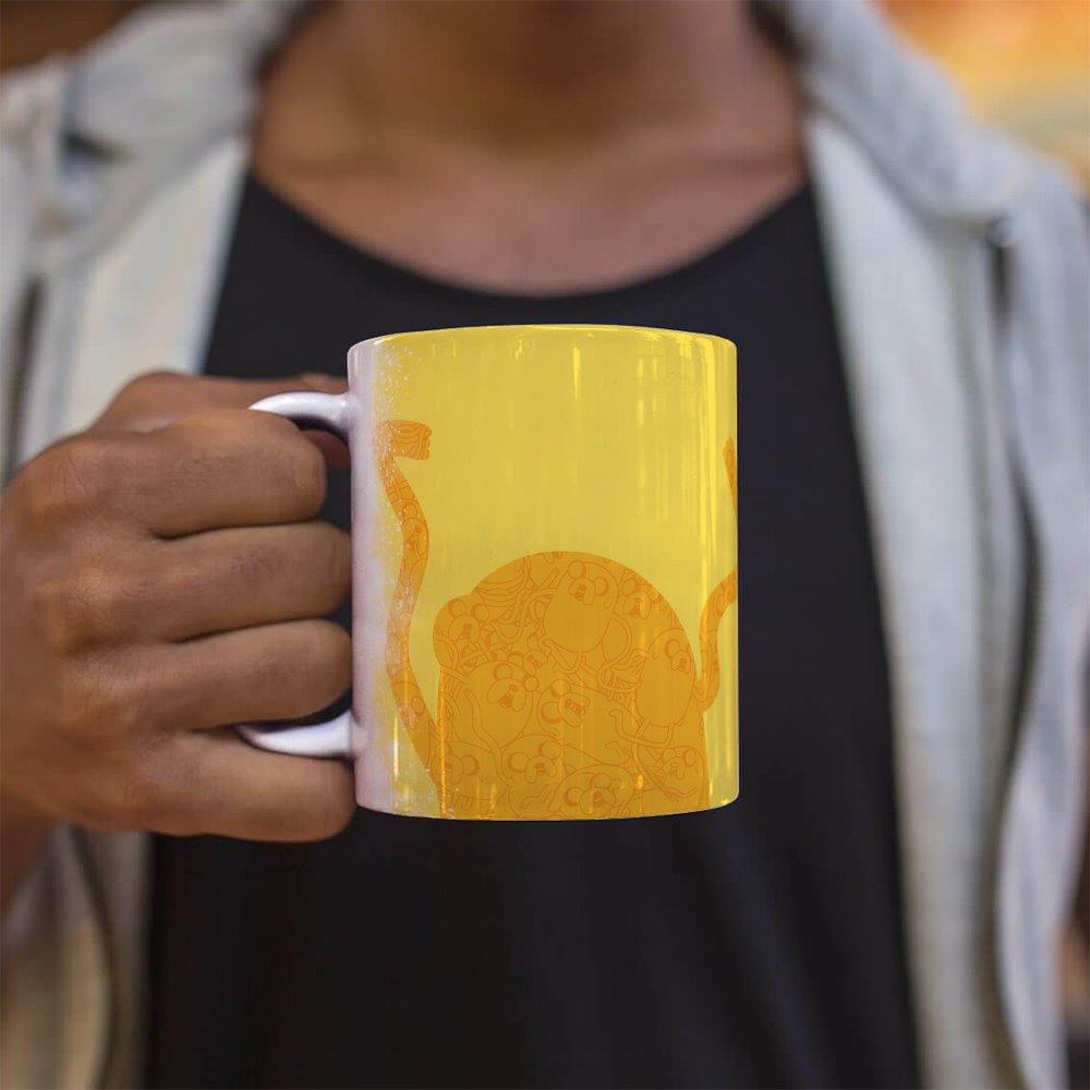 Adventure Time (Jake World's Greatest Father) 11 oz White Ceramic Mug WMUG1759