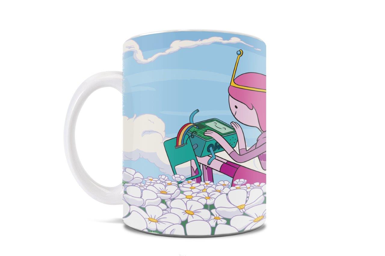Adventure Time (Princess Bubblegum & Marceline) 11 oz White Ceramic Mug WMUG1760
