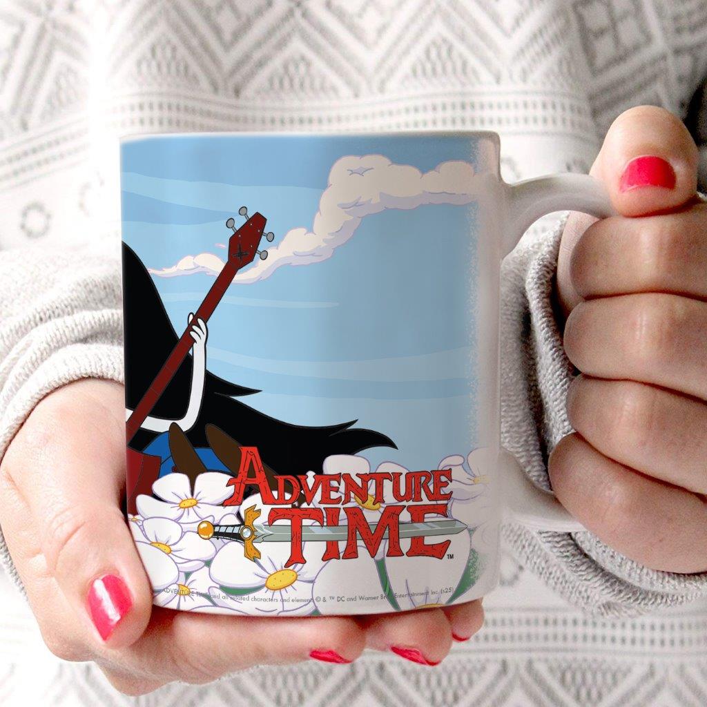 Adventure Time (Princess Bubblegum & Marceline) 11 oz White Ceramic Mug WMUG1760