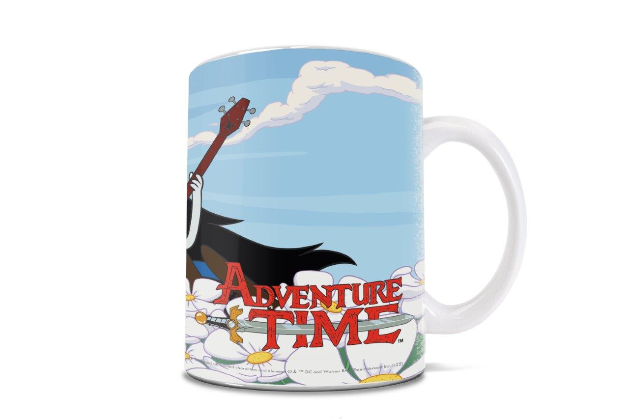 Adventure Time (Princess Bubblegum & Marceline) 11 oz White Ceramic Mug WMUG1760