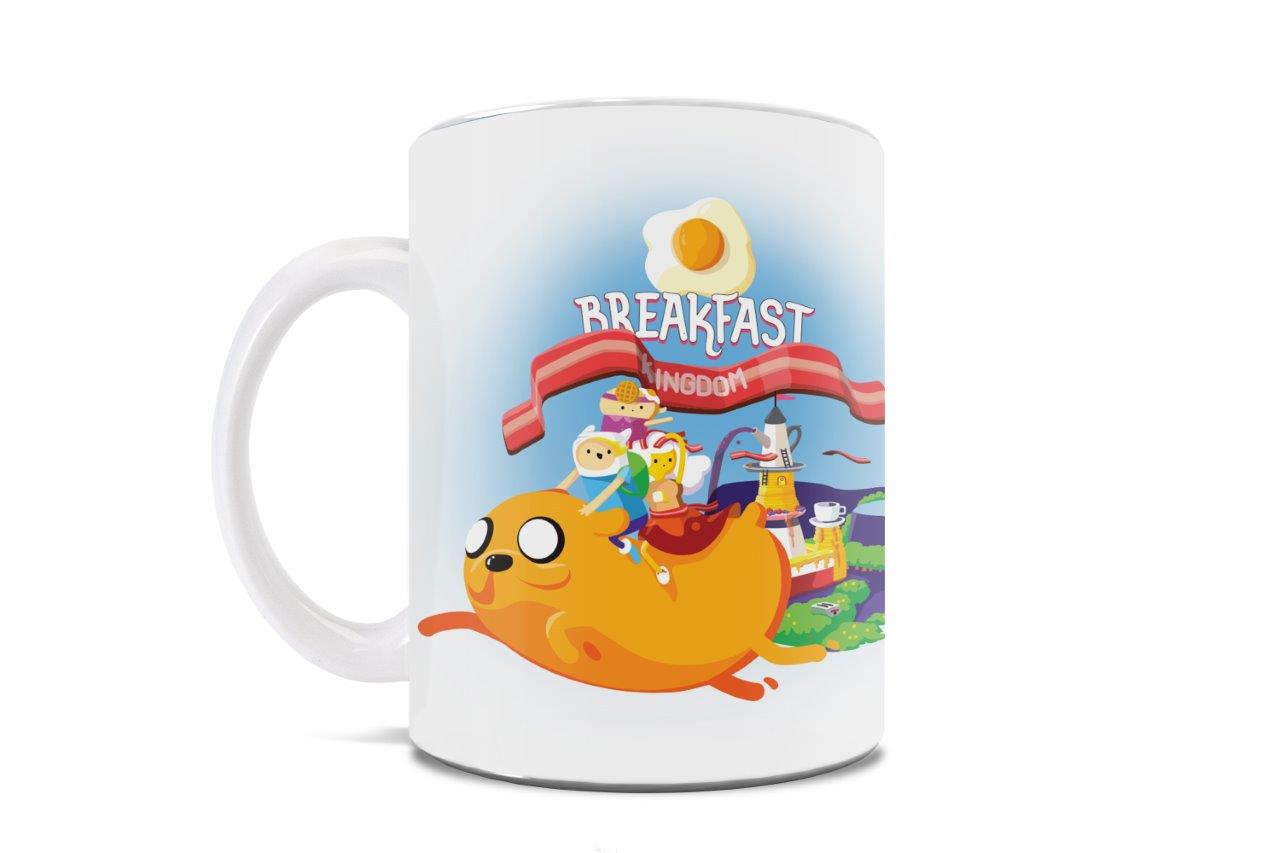 Adventure Time (Breakfast Kingdom) 11 oz White Ceramic Mug WMUG1761