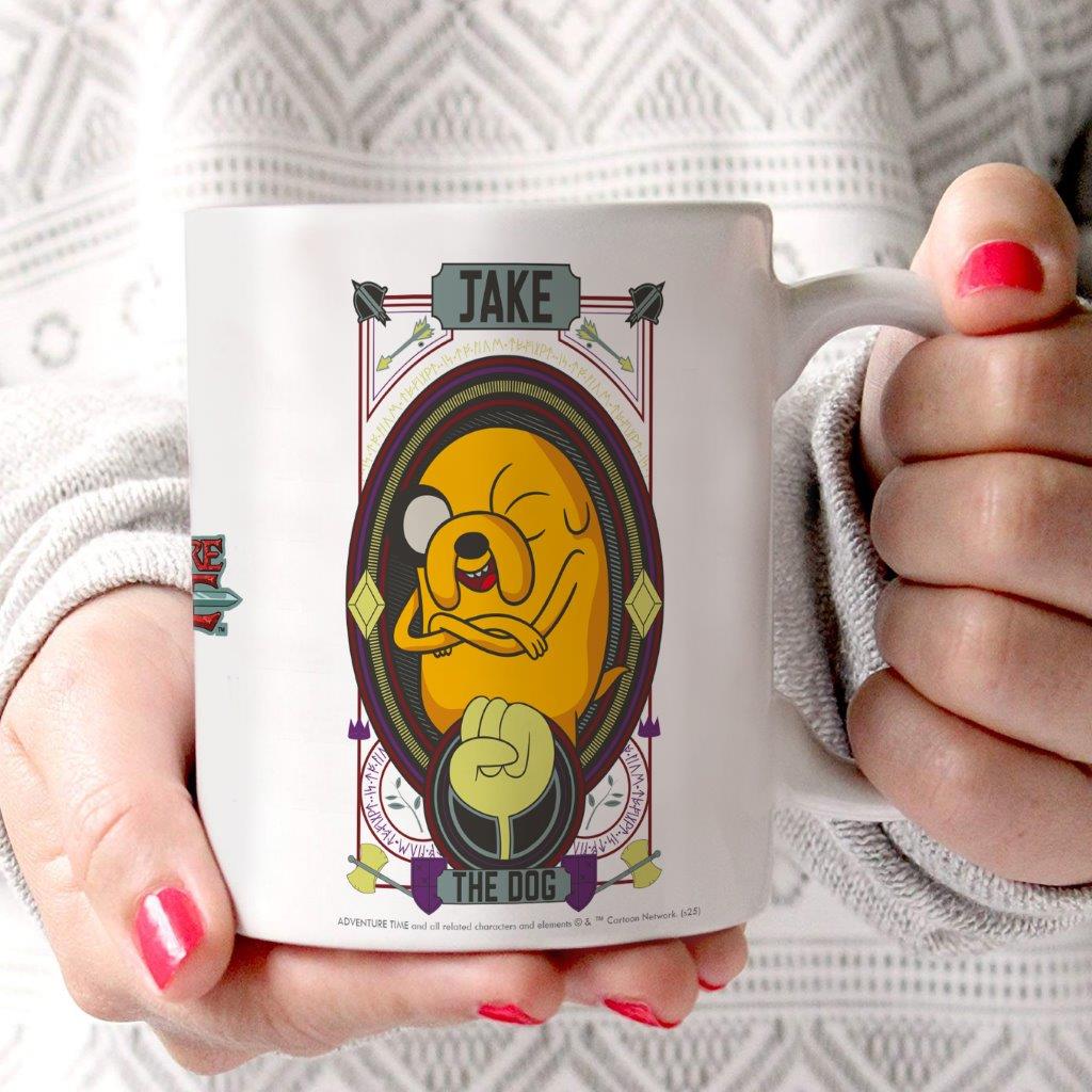 Adventure Time (Finn the Human and Jake the Dog) 11 oz White Ceramic Mug WMUG1762