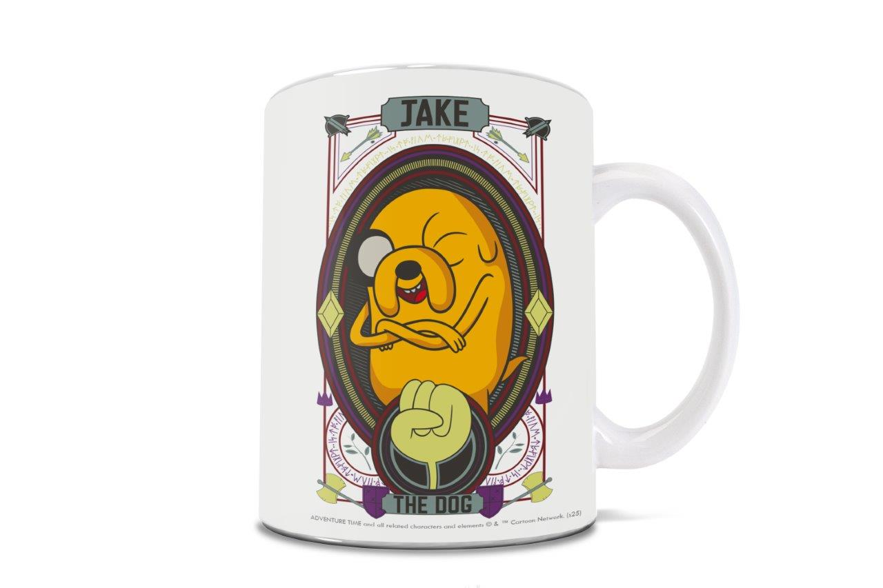 Adventure Time (Finn the Human and Jake the Dog) 11 oz White Ceramic Mug WMUG1762