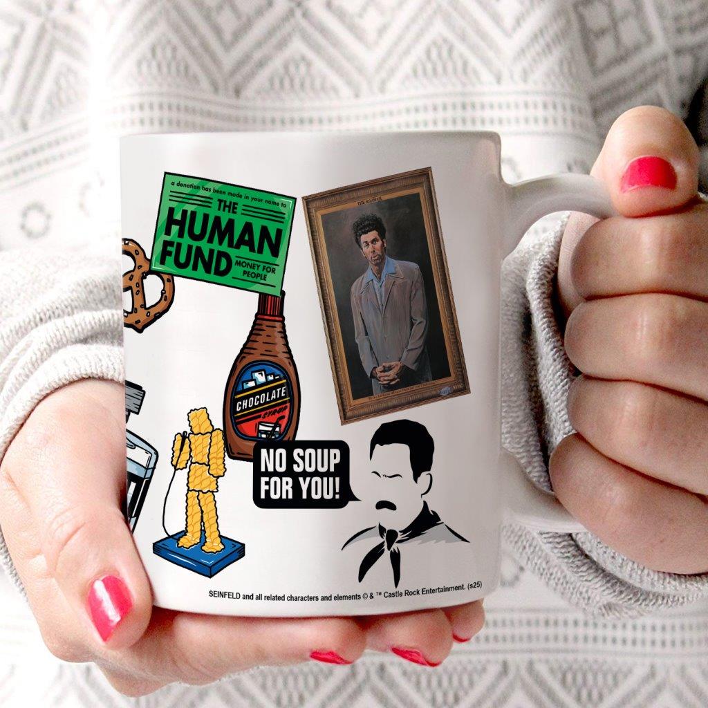 Seinfeld (Iconic Moments) 11 oz White Ceramic Mug WMUG1765