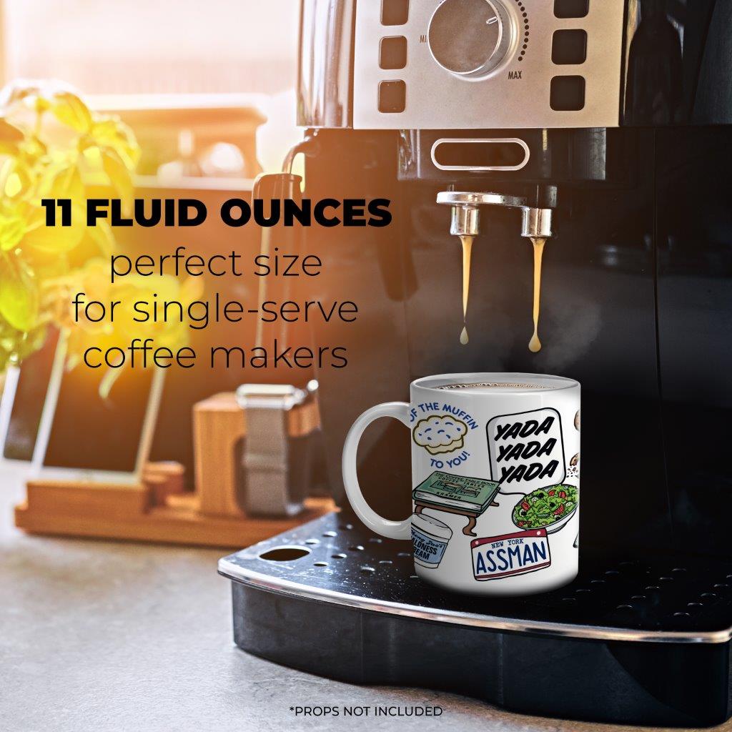 Seinfeld (Iconic Moments) 11 oz White Ceramic Mug WMUG1765