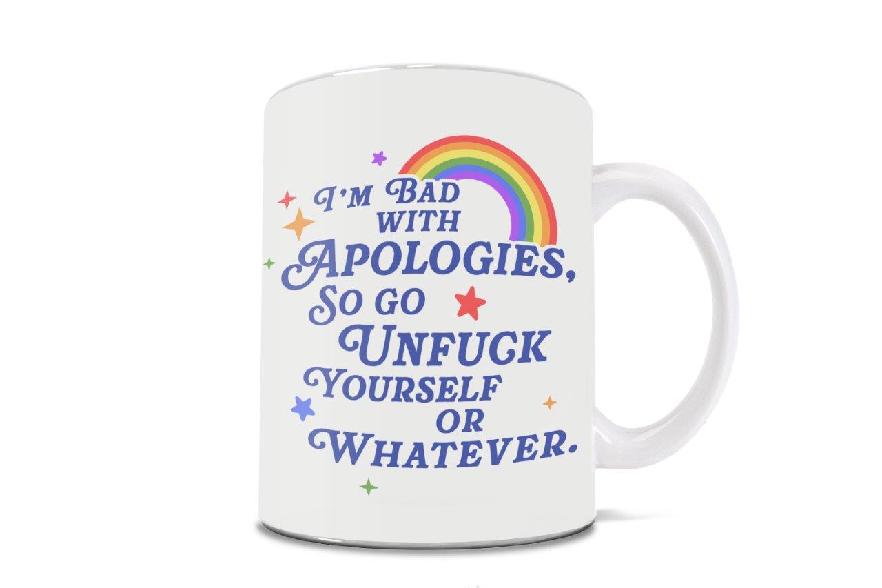 Trend Setters Original (Bad with Apologies) 11 oz White Ceramic Mug WMUG1767