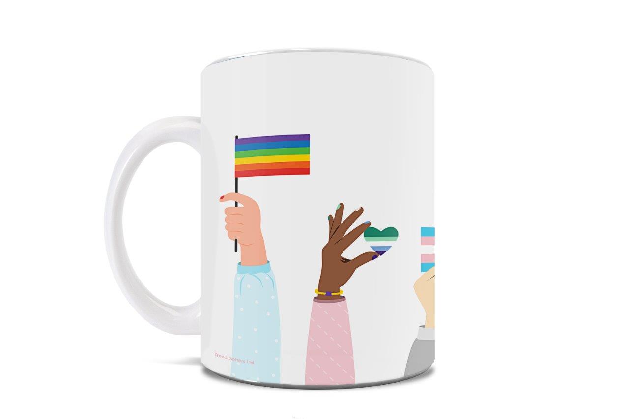 Trend Setters Original (Pride Flags) 11 oz White Ceramic Mug WMUG1769