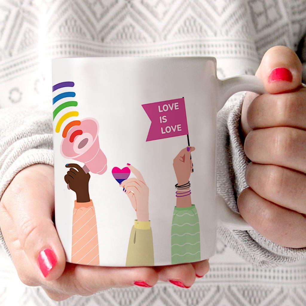 Trend Setters Original (Pride Flags) 11 oz White Ceramic Mug WMUG1769