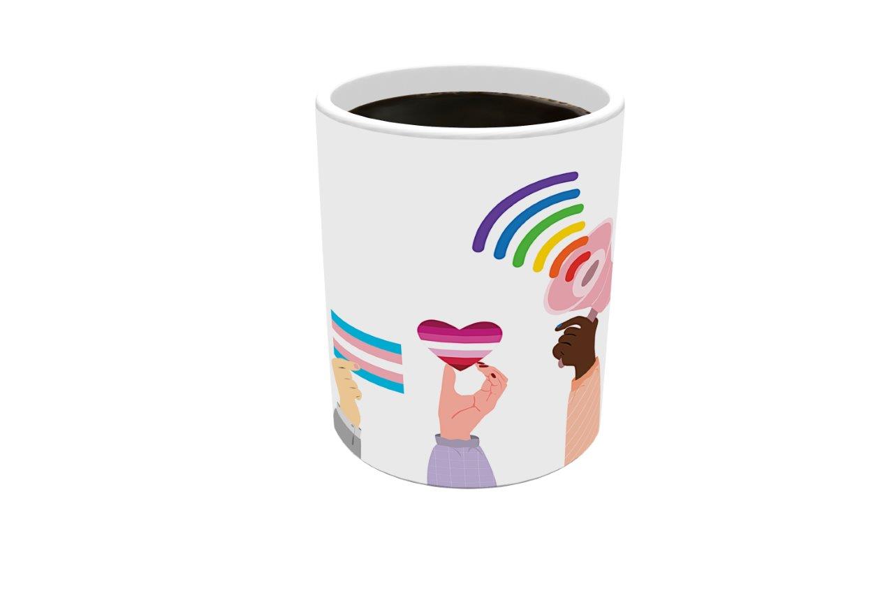 Trend Setters Original (Pride Flags) 11 oz White Ceramic Mug WMUG1769