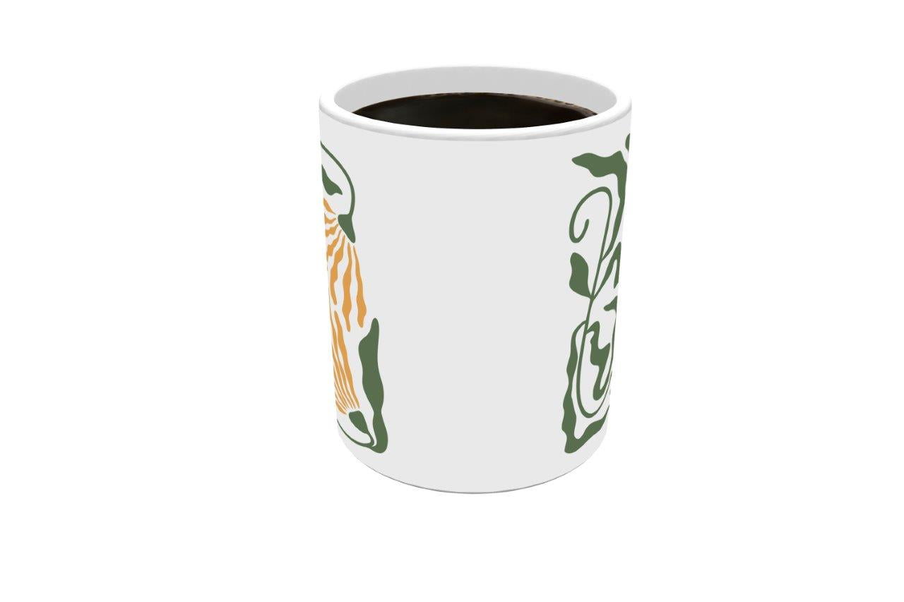 Trend Setters Original (Wavy Daisy) 11 oz White Ceramic Mug WMUG1771