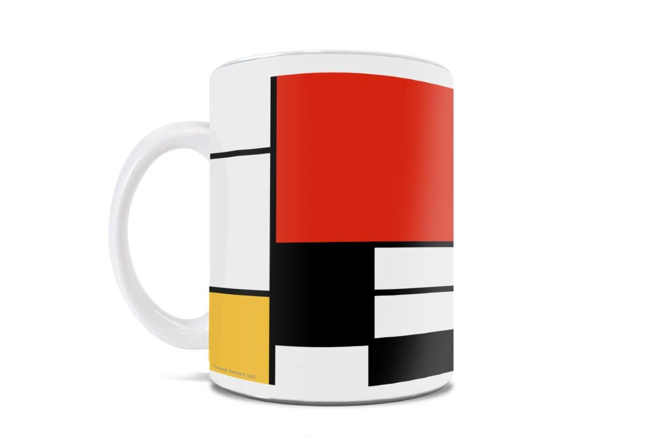 Trend Setters Original (Modern Art Blocks) 11 oz White Ceramic Mug WMUG1775
