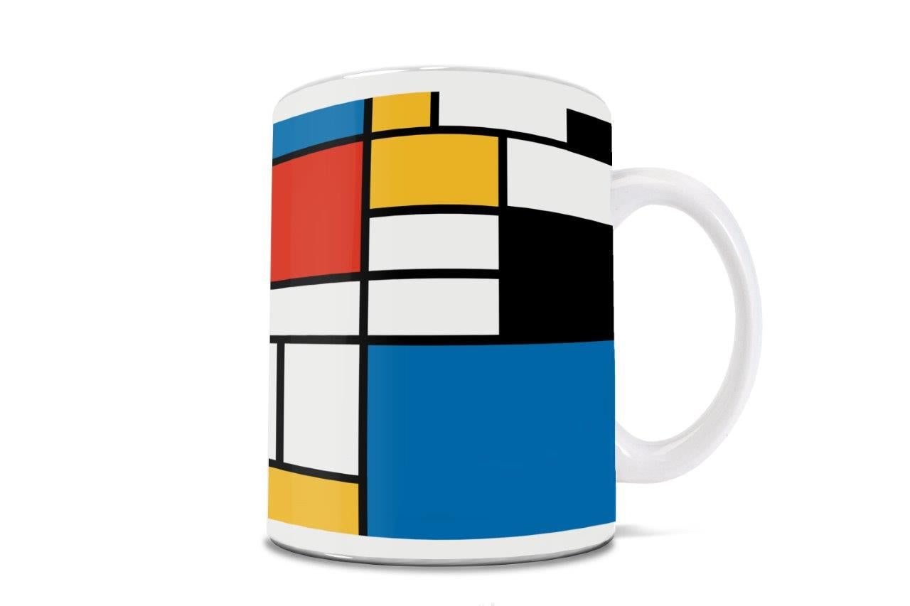 Trend Setters Original (Modern Art Blocks) 11 oz White Ceramic Mug WMUG1775