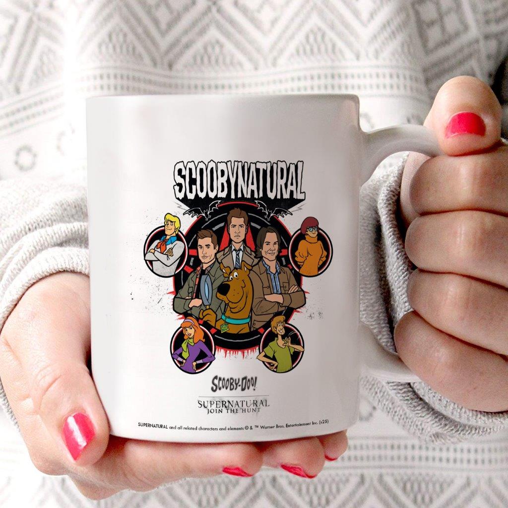 Supernatural (Scoobynatural) 11 oz White Ceramic Mug WMUG1777