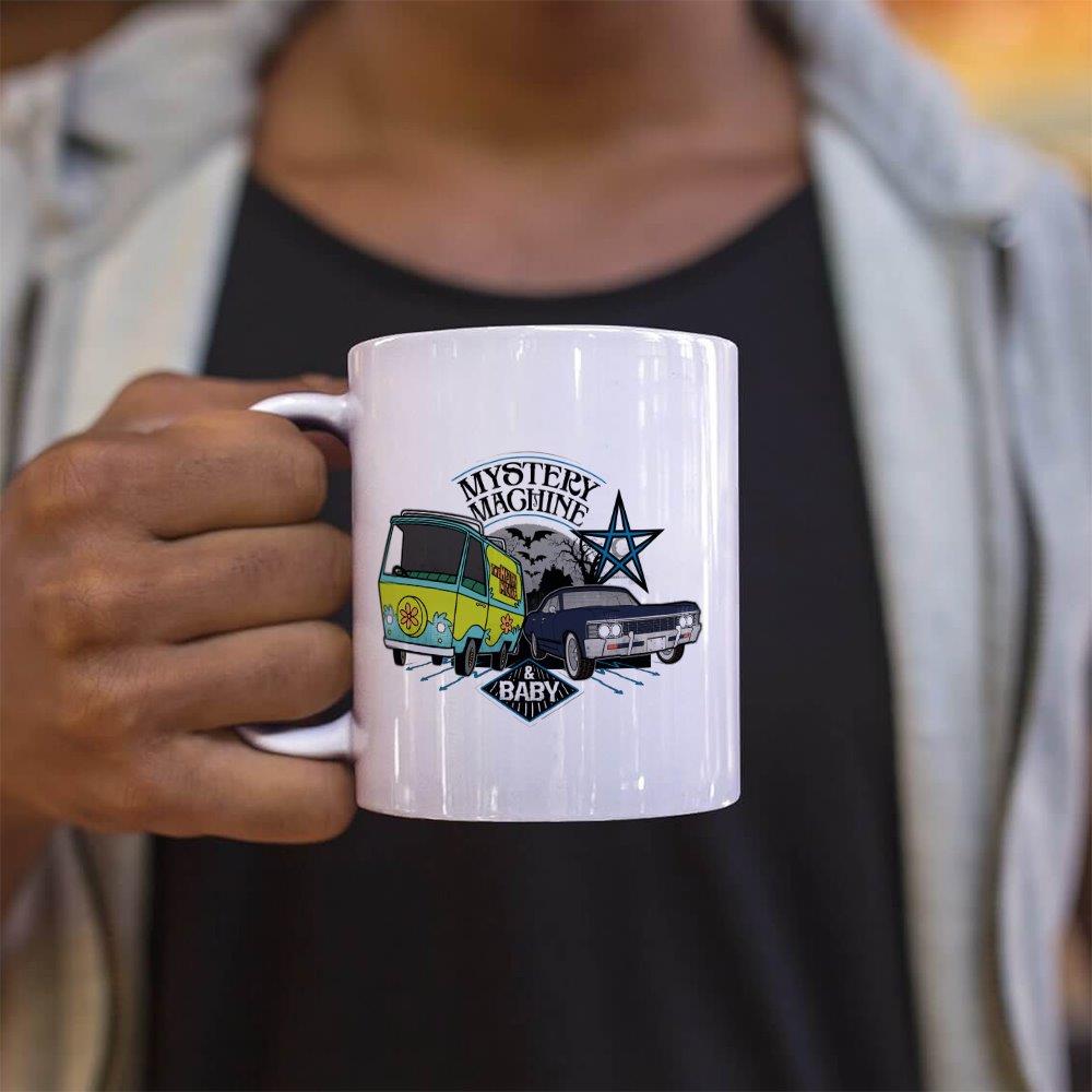 Supernatural (Scoobynatural) 11 oz White Ceramic Mug WMUG1777