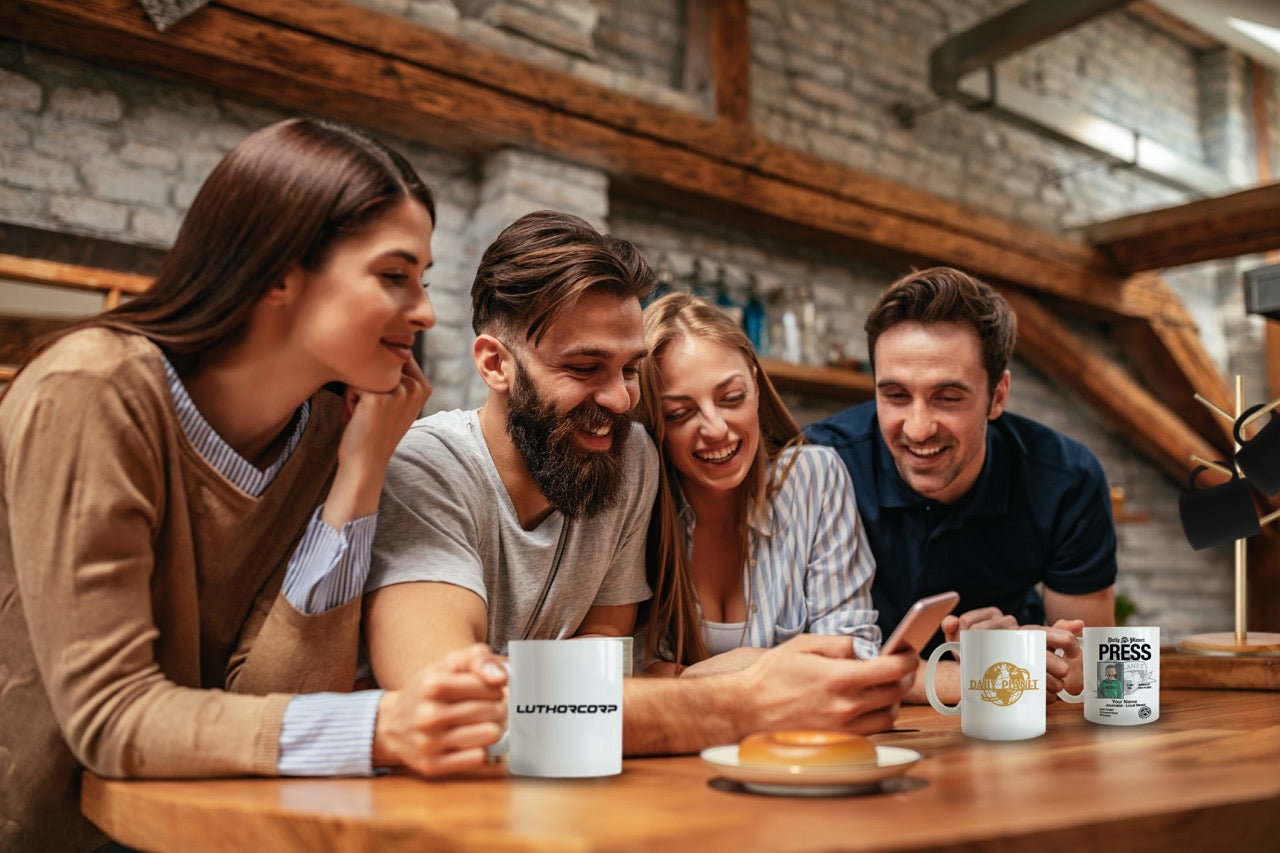 Superman (2025) (LuthorCorp) 11 oz White Ceramic Mug WMUG1782