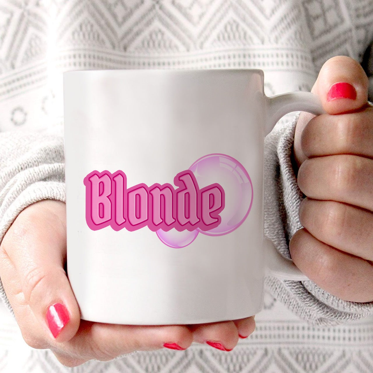 Trend Setters Original (Blonde) 11 oz White Ceramic Mug WMUG1785