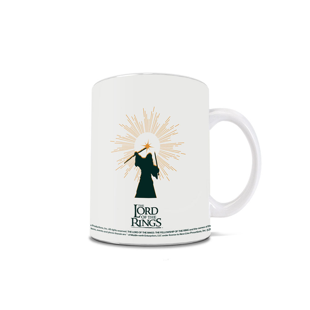 The Lord of the Rings (Speak Friend) 11 oz White Ceramic Mug WMUG1799