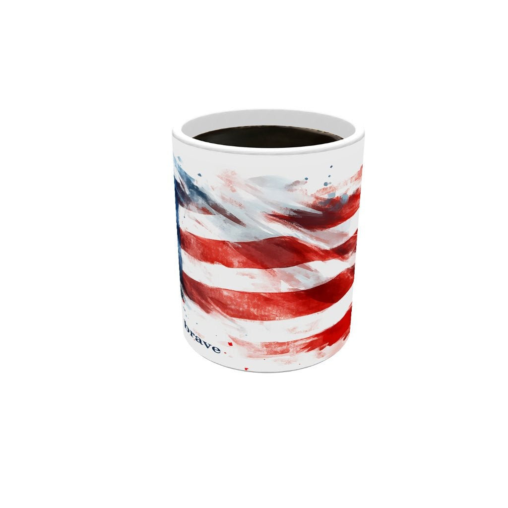 Trend Setters Original (Land of the Free) 11 oz White Ceramic Mug WMUG1802