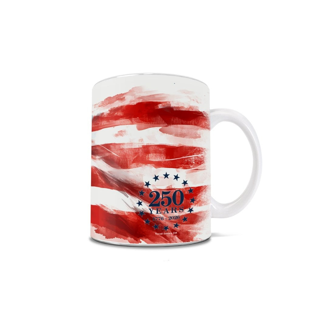 Trend Setters Original (Land of the Free) 11 oz White Ceramic Mug WMUG1802