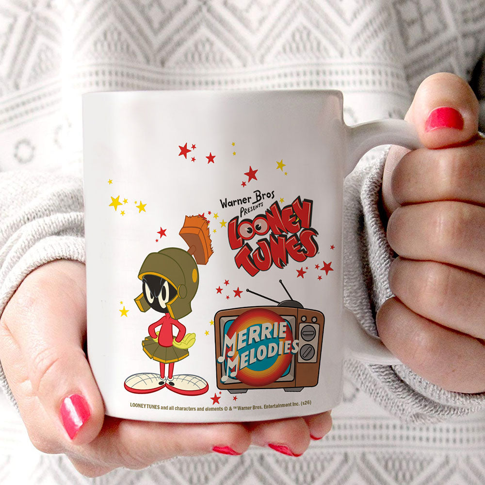 Looney Tunes (Marvin The Martian: It’s Not A Skirt) 11 oz White Ceramic Mug WMUG1805