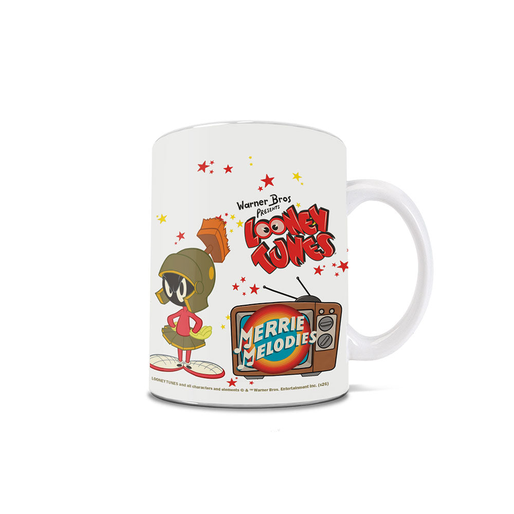 Looney Tunes (Marvin The Martian: It’s Not A Skirt) 11 oz White Ceramic Mug WMUG1805
