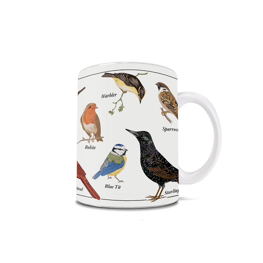 Trend Setters Original (Backyard Birds) 11 oz White Ceramic Mug WMUG1816