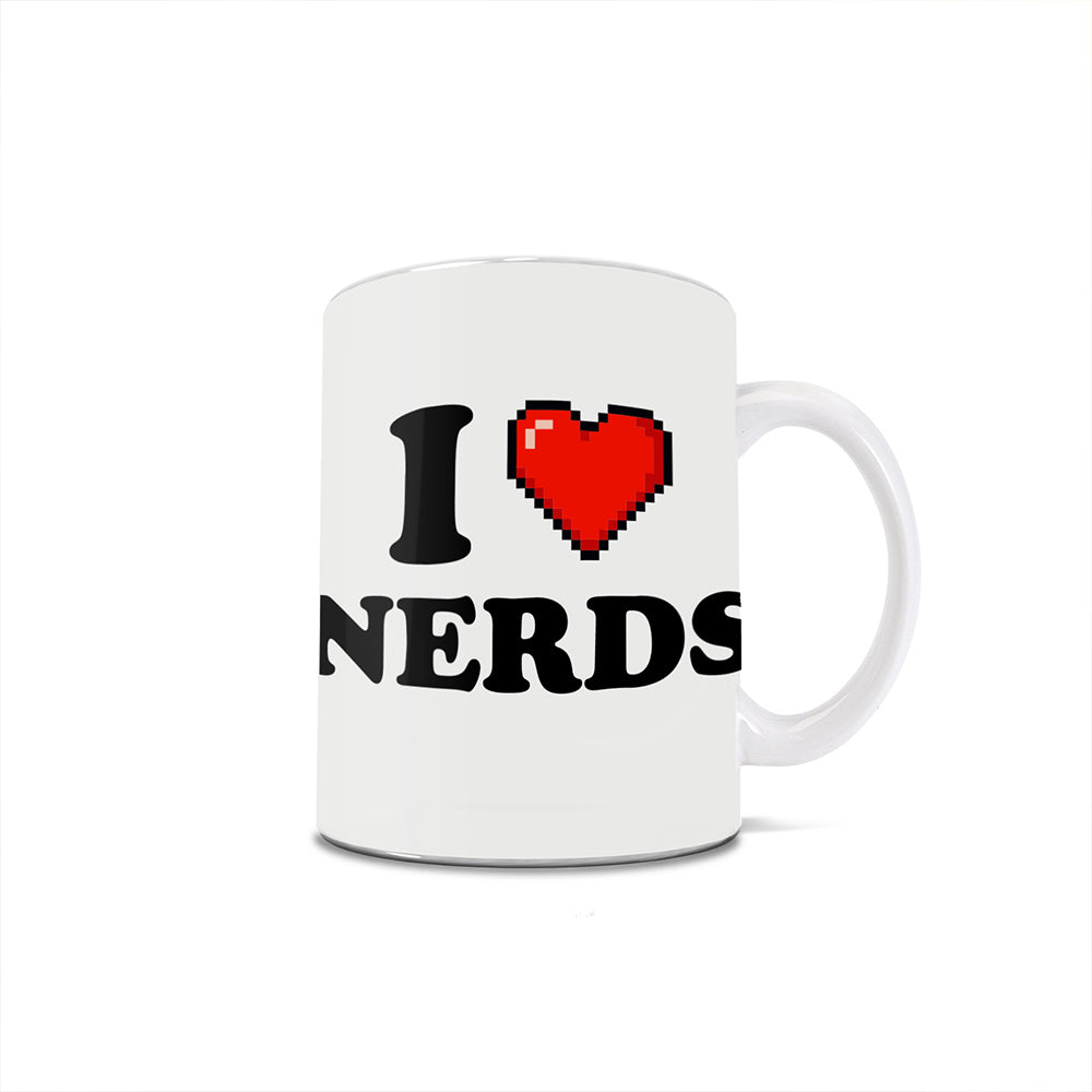 Trend Setters Original (I Heart Nerds) 11 oz White Ceramic Mug WMUG1821