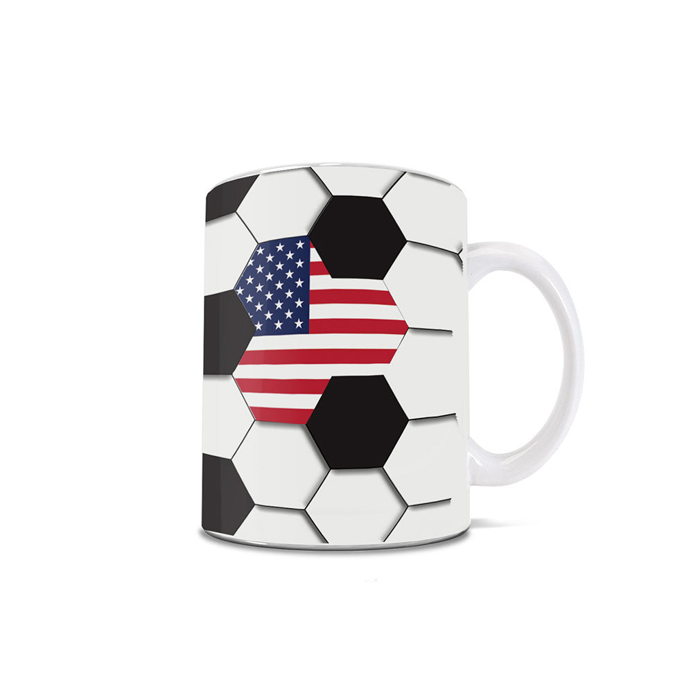 Trend Setters Original (Soccer Country Flag) Personalized 11 oz White Ceramic Mug WMUG1823