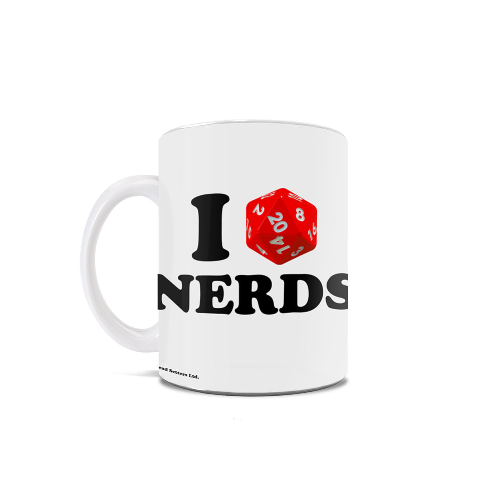 Trend Setters Original (I D20 Nerds) 11 oz White Ceramic Mug WMUG1824