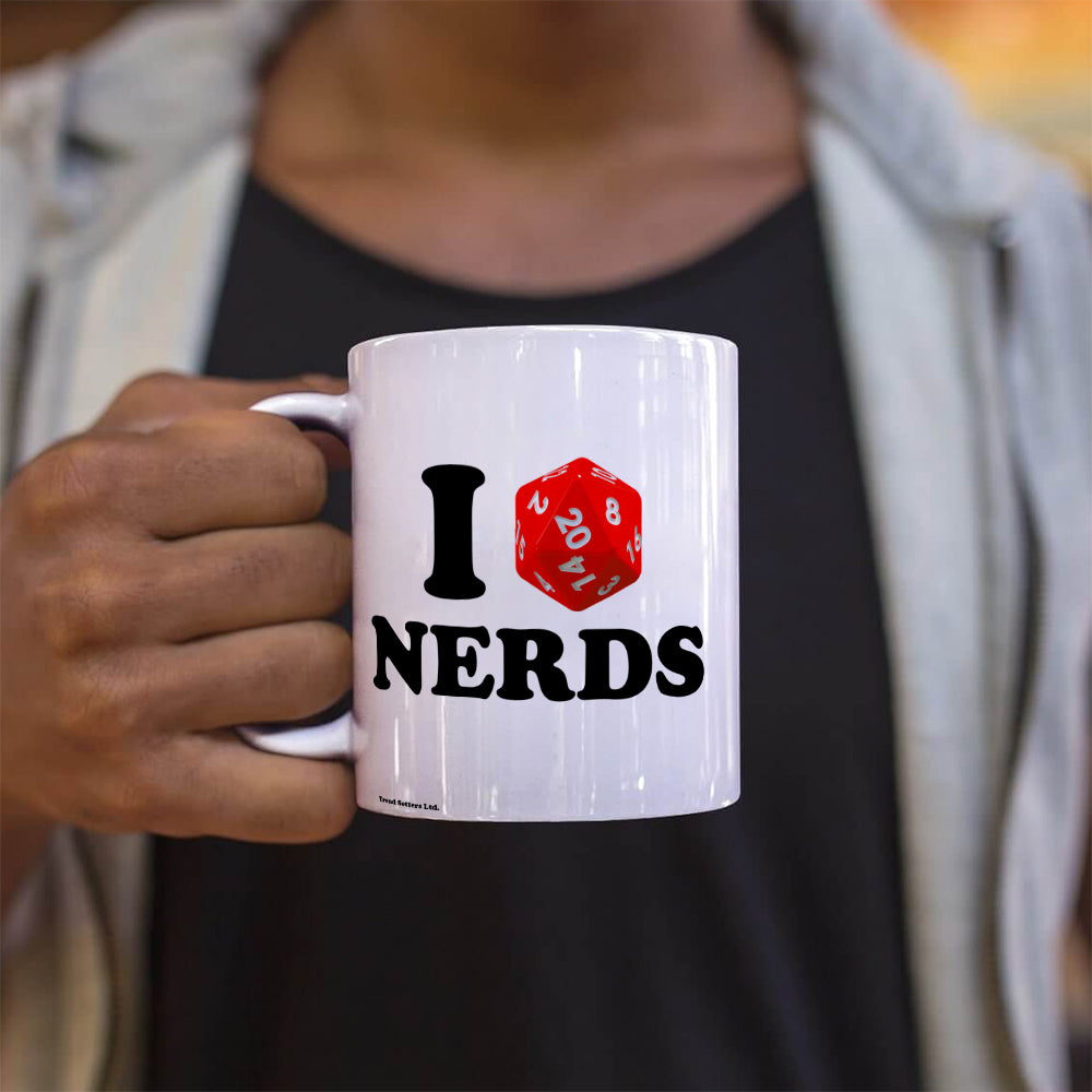 Trend Setters Original (I D20 Nerds) 11 oz White Ceramic Mug WMUG1824