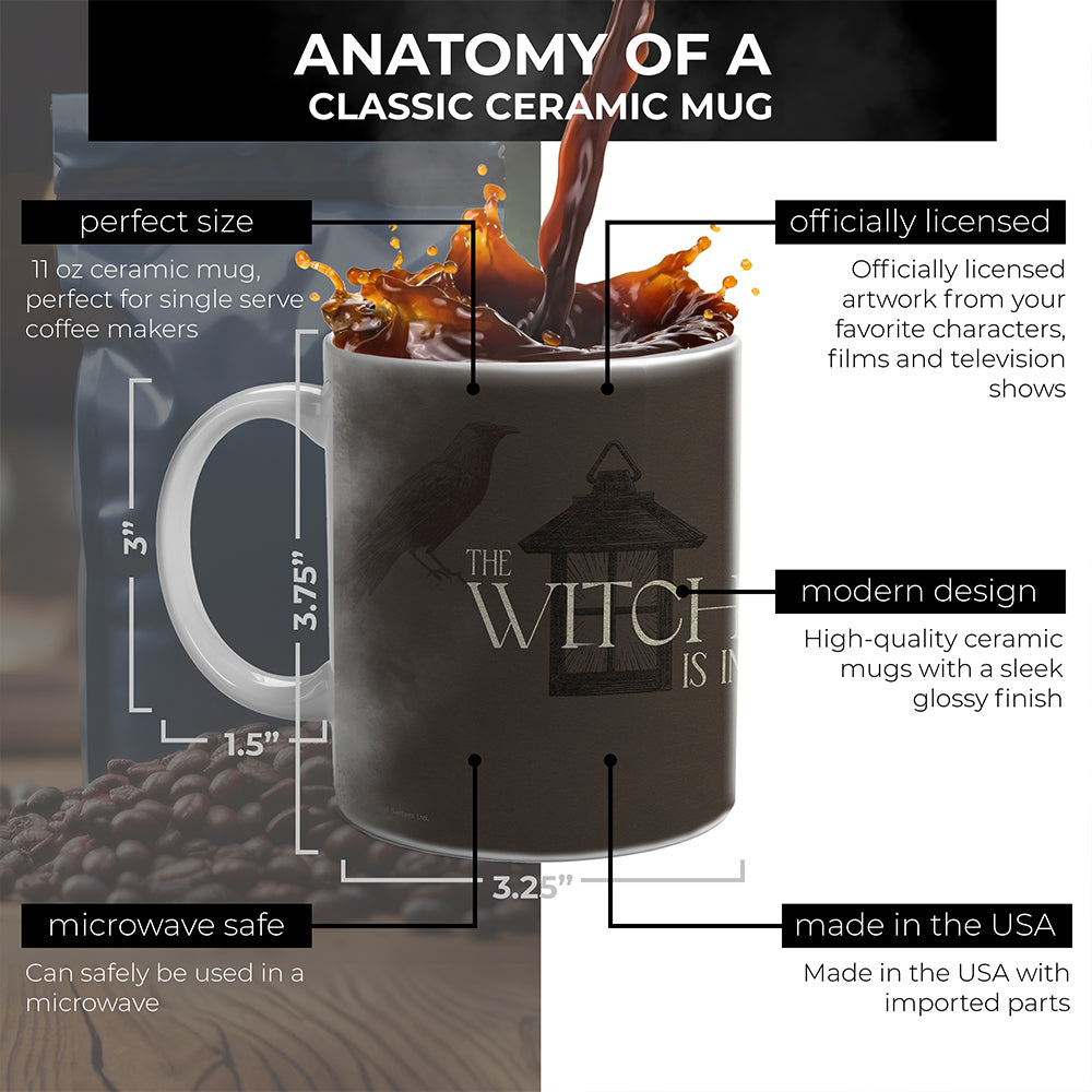 Practical Magic 2 (The Witch Is In) 11 oz White Ceramic Mug WMUG1829