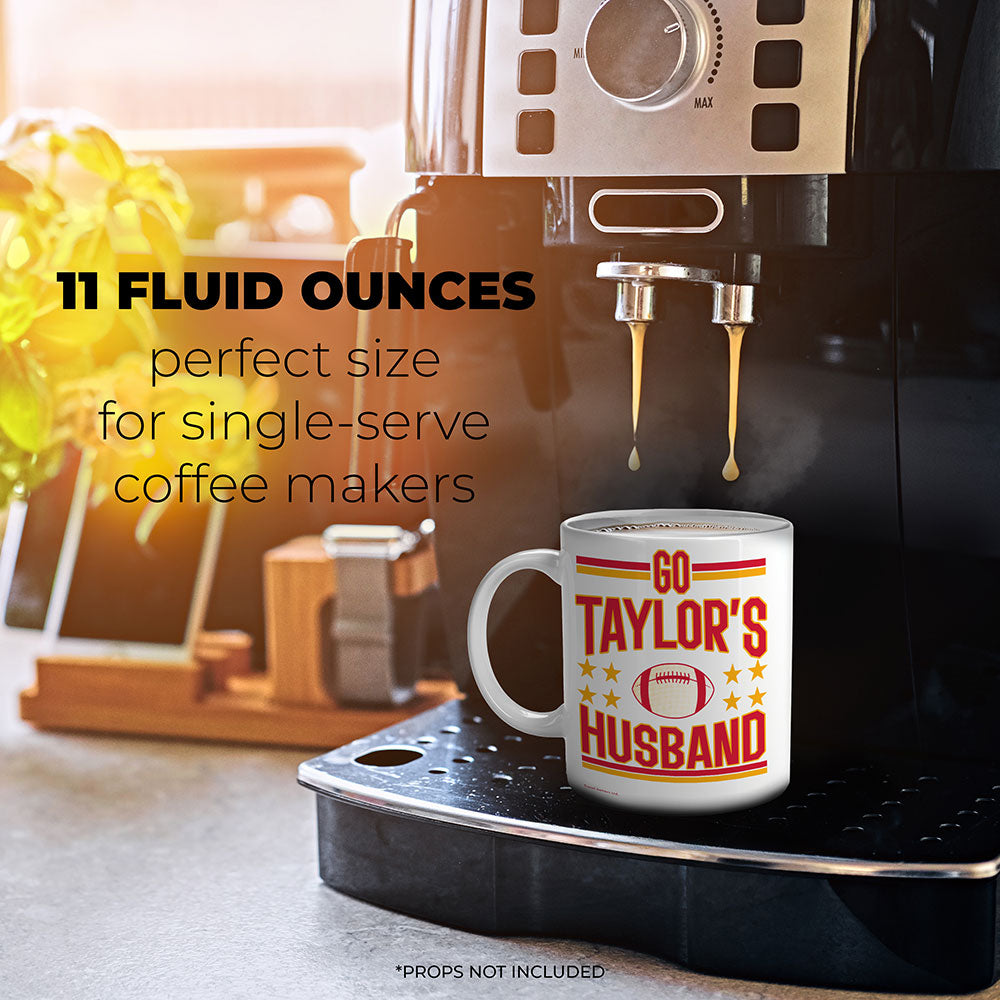 Trend Setters Original (Go Taylor’s Husband) 11 oz White Ceramic Mug WMUG1831