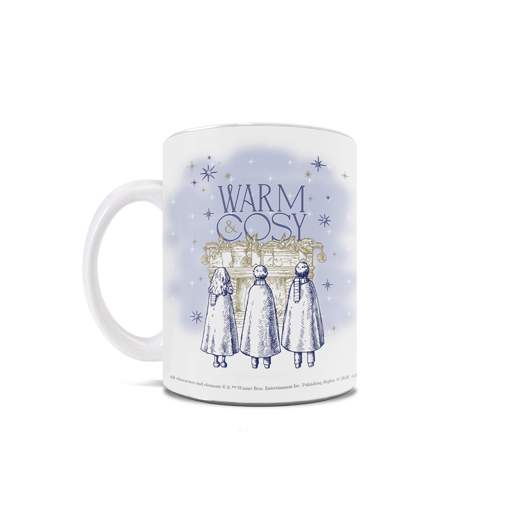 Harry Potter (Warm & Cosy Christmas at Hogwarts) 11 oz White Ceramic Mug WMUG1838