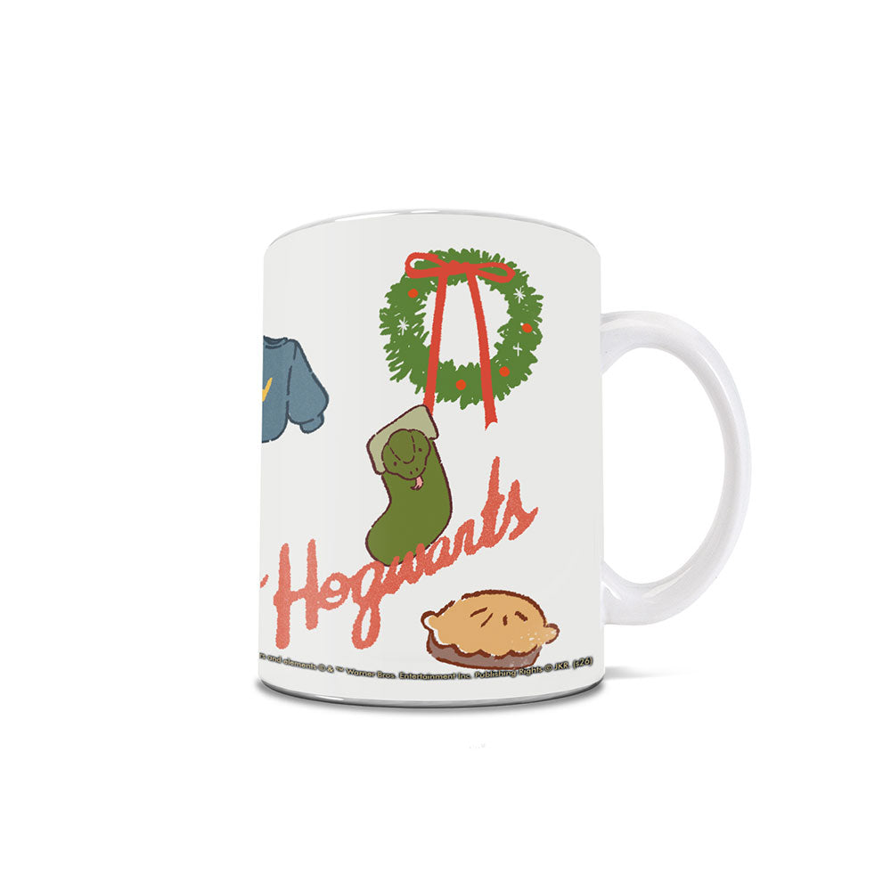 Harry Potter (Greetings from Hogwarts) 11 oz White Ceramic Mug WMUG1839